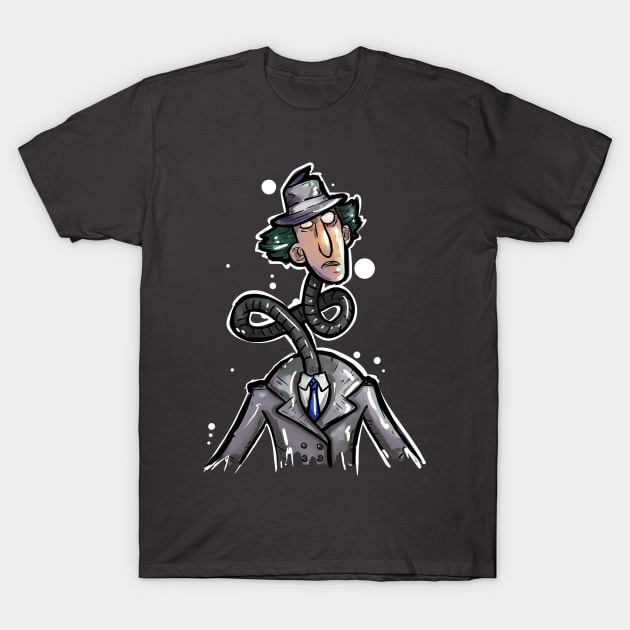 The Inspecta T-Shirt by Beanzomatic